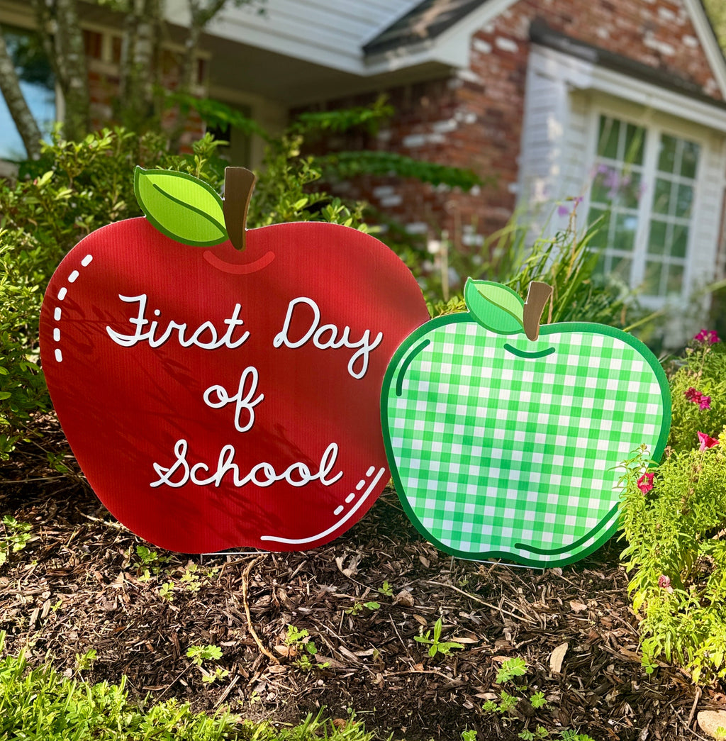 Back to School Apples