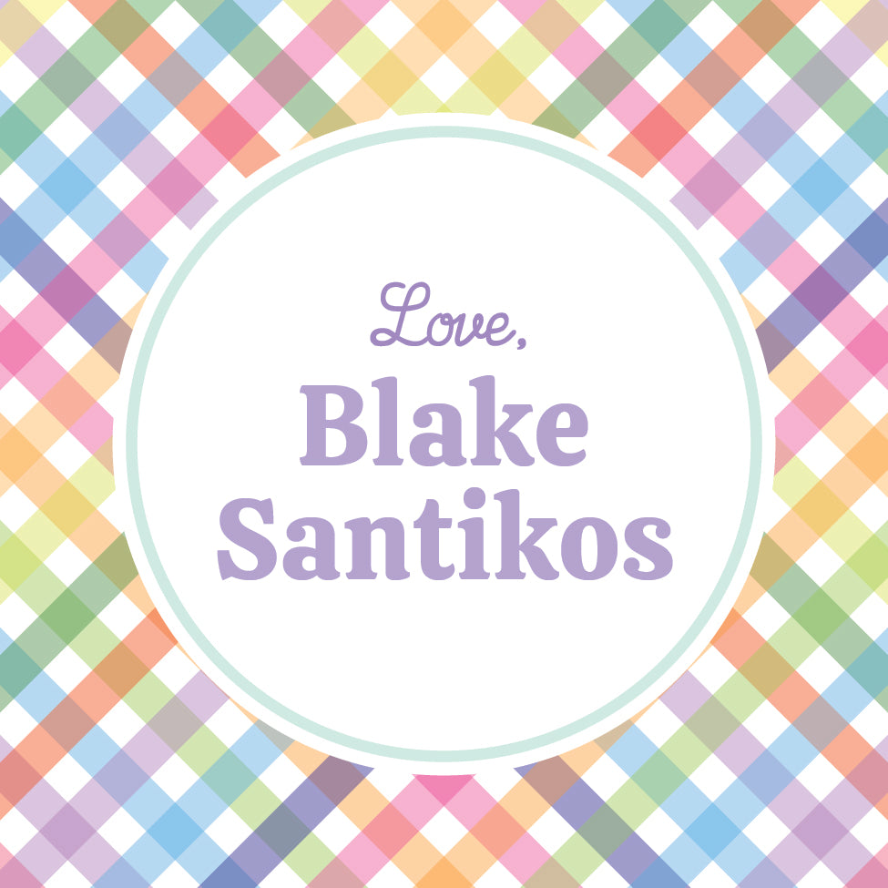 Rainbow Pastel Plaid