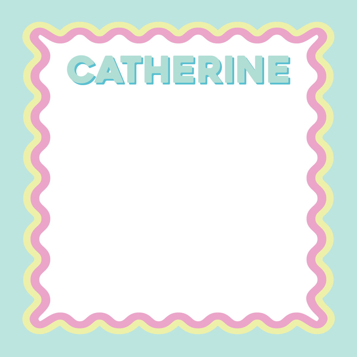 Scalloped