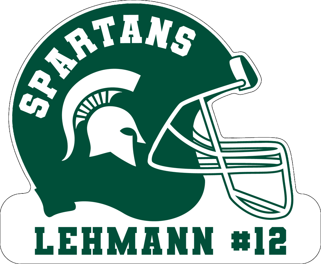 Helmet Yard Sign