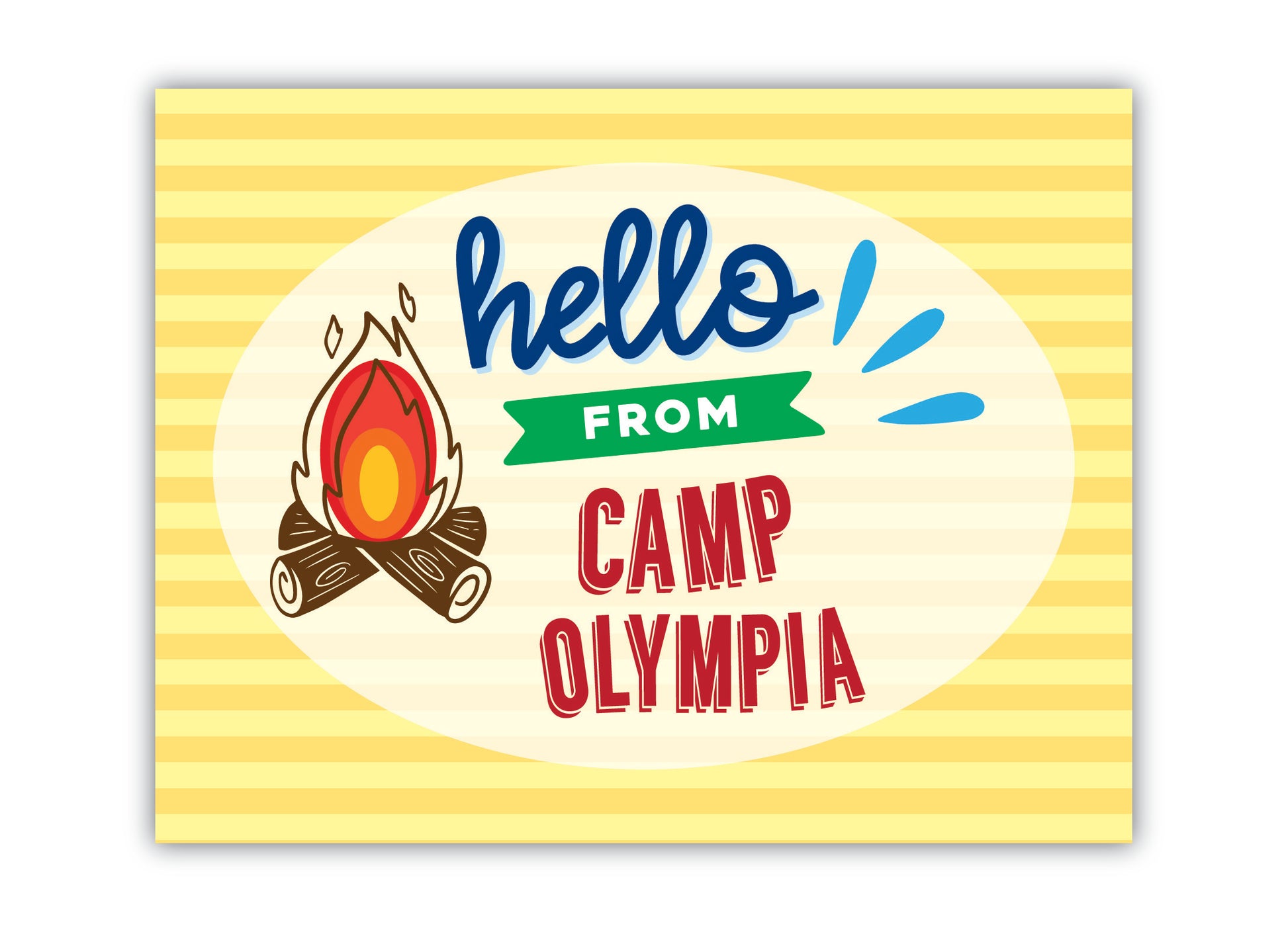 Hello from Camp Postcard