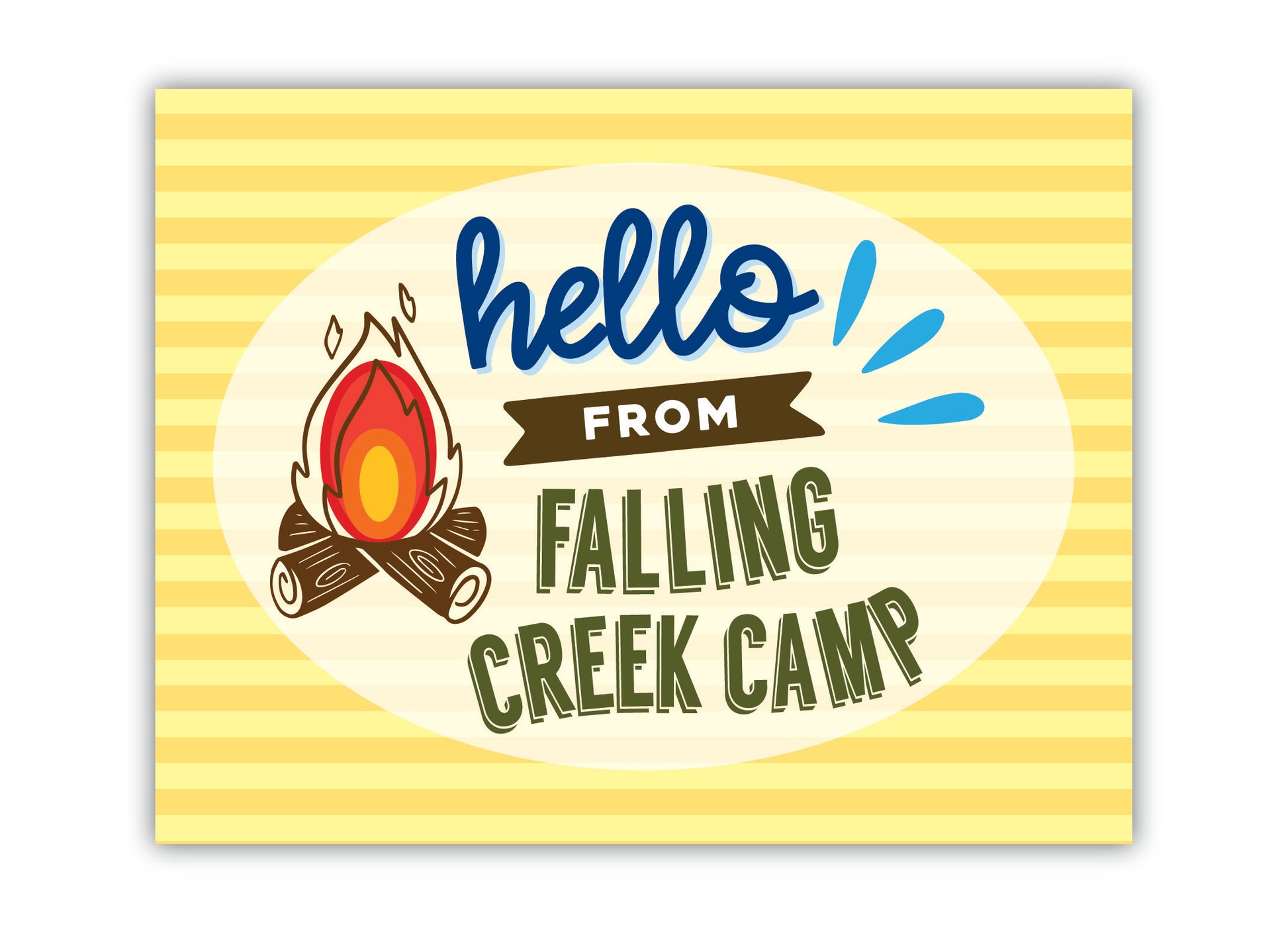 Hello from Camp Postcard